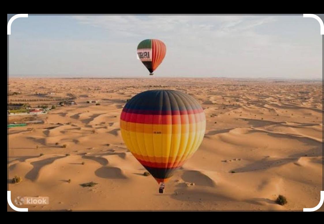 Hot Air Balloon Dubai